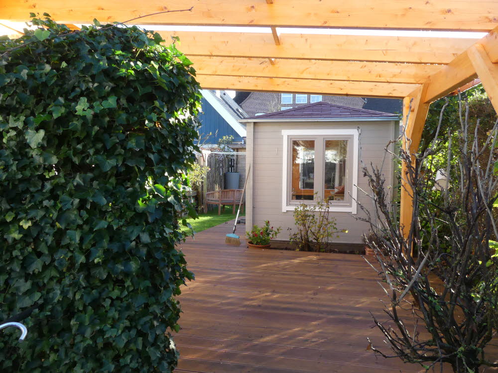 Dem Frühsück auf der Terrasse auch bei Regen steht nichts mehr im Wege